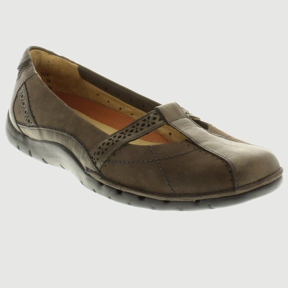Clarks Un.Storm Brown nubuc & leather - Picture 1 of 1